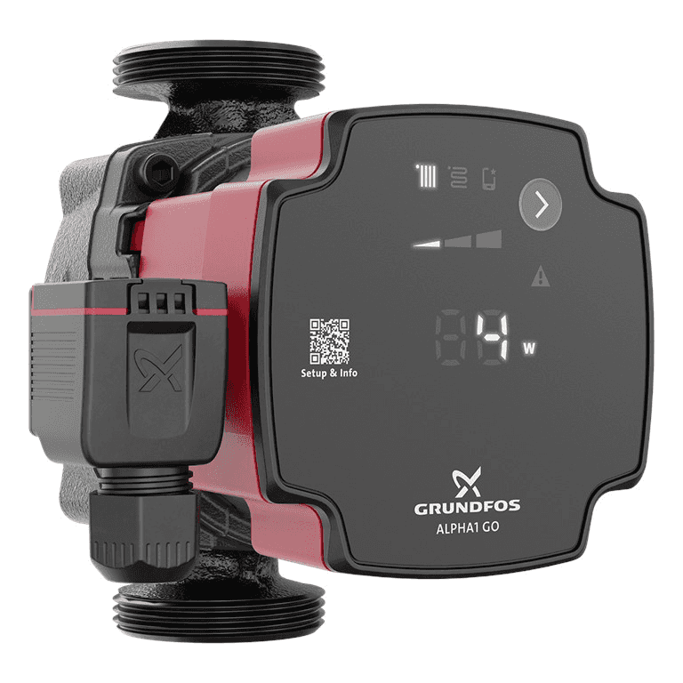 Grundfos ALPHA1 GO 25-40 130 Circulating Pump with reference 93074186 from the brand GRUNDFOS
