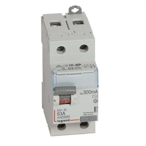 DX3 Diferenciál 2P 63A 300mA Třída AC s referencí 411526 od značky LEGRAND