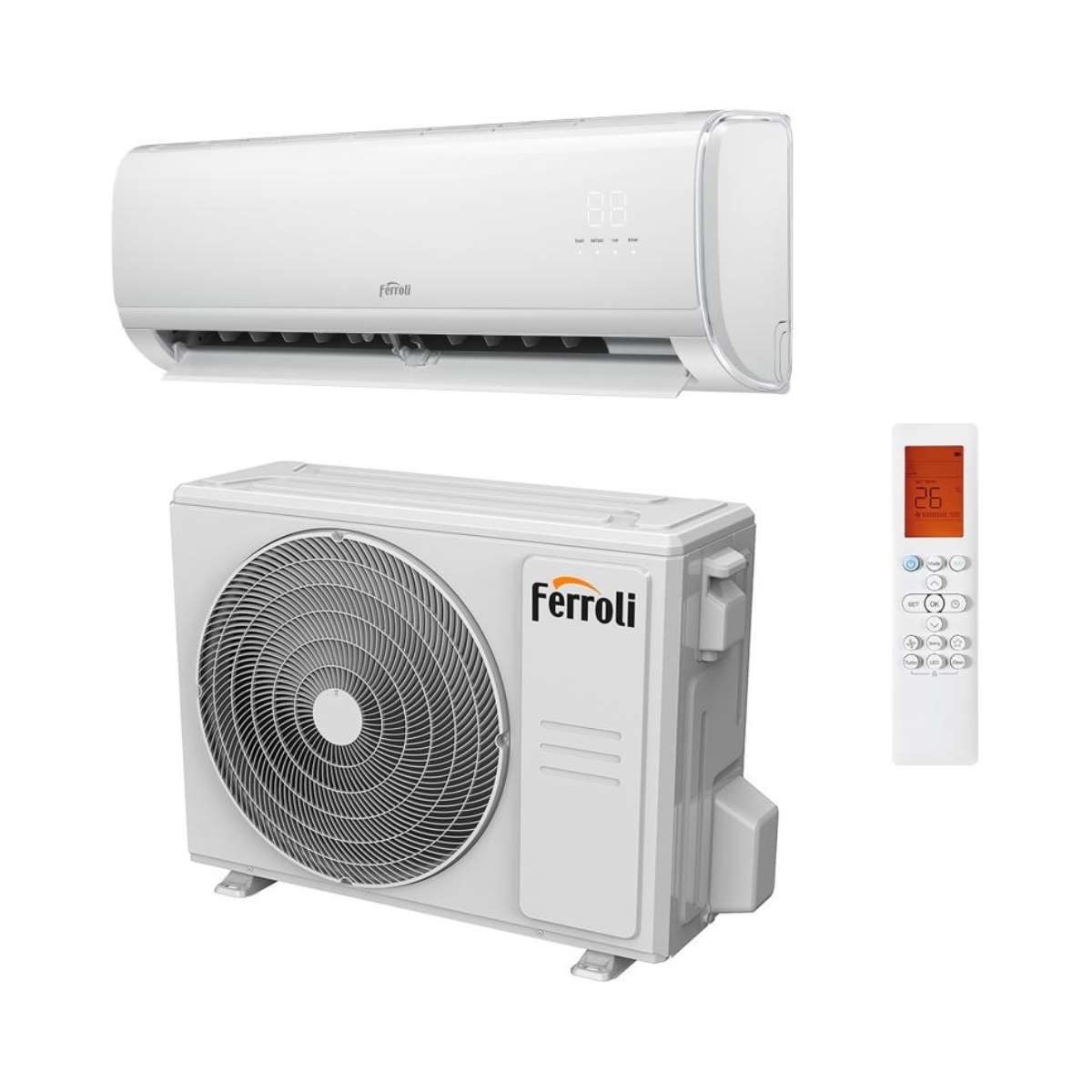 Air Conditioner with WiFi Ferroli Giada S 9 2.77 kW 9000 BTU with reference 4B3970099 from the brand FERROLI