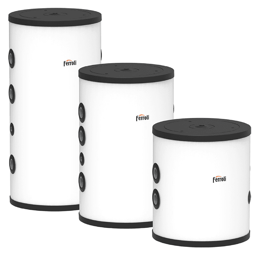 Ferroli ECOPUFFER HP 80 Liter Buffer Tank with reference 0Y110DXA from the brand FERROLI