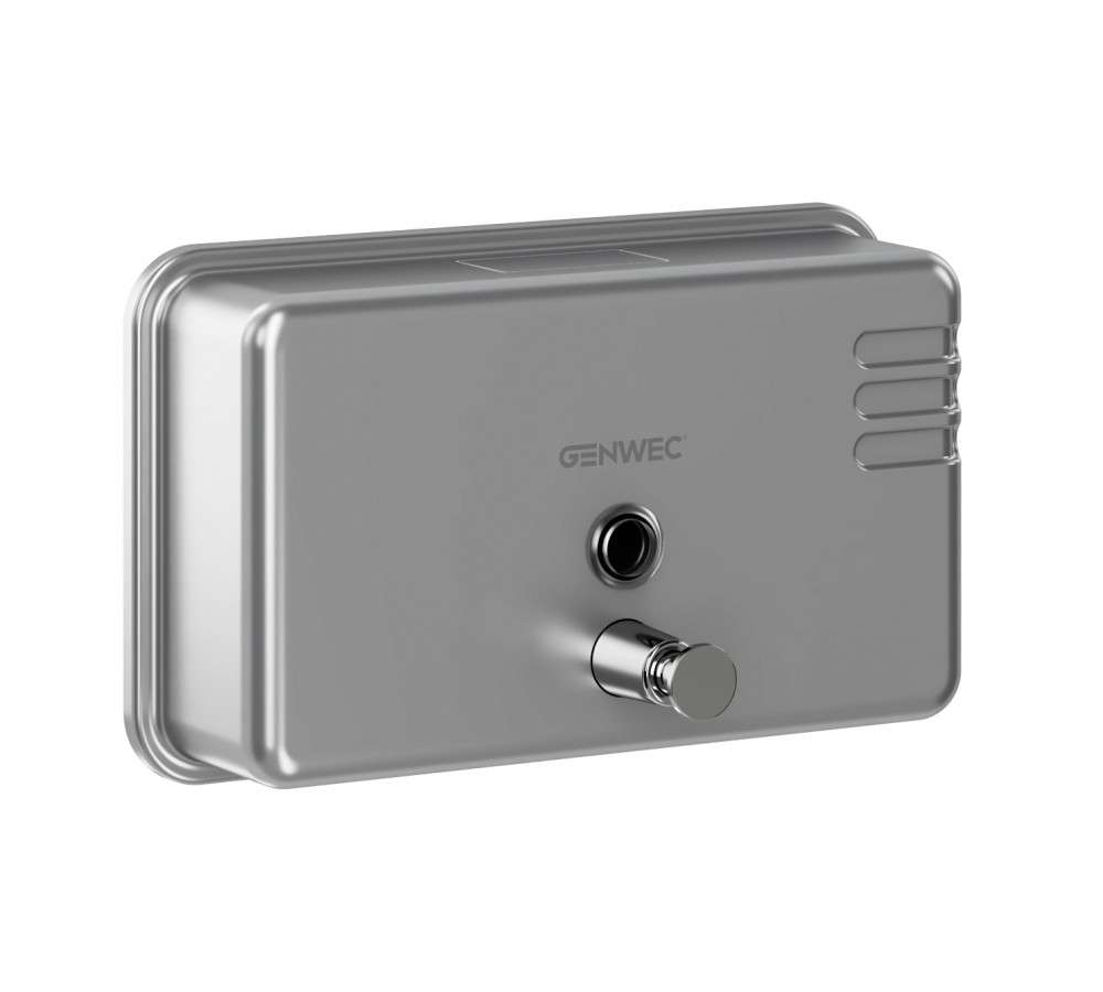 Horizontal Soap Dispenser 1100ml Satin 304 Stainless Steel with reference GW04 02 04 01 from the brand GENWEC