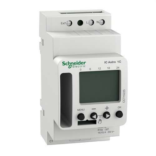 Acti9 IC SMART Astronomical and Twilight Switch 1 Channel with reference CCT15225 from the brand SCHNEIDER ELECTRIC