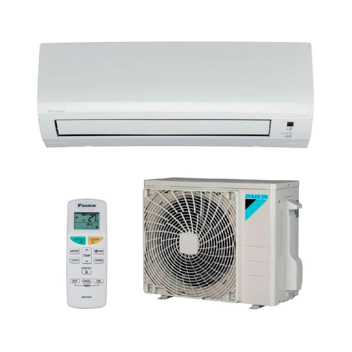 Klimatizace s WiFi Daikin Sensira TXF25F 2,5 kW 9000 BTU s referencí TXF25F od značky DAIKIN