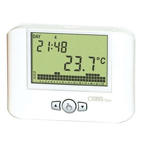 Orbis ORUS RF Programmable Thermostat with Actuator with reference OB325100 from the brand ORBIS