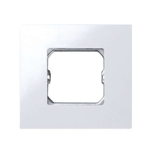 Compact Frame for 1 Element White with Frame Simon 27 Play with reference 2700610-030 from the brand SIMON