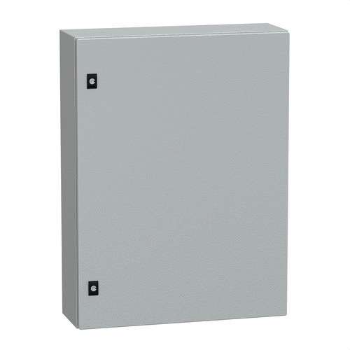 Ocelová nástěnná skříň s plnými dveřmi bez montážní desky 800x600x200 Panel SeT CRN s referencí NSYCRN86200 od značky SCHNEIDER ELECTRIC