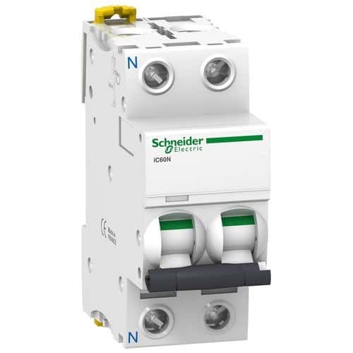 Jistič IC60N 1P+N 32A Křivka C s referencí A9F79632 od značky SCHNEIDER ELECTRIC