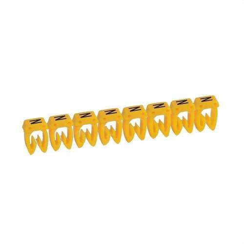 Štítek pro kabeláž CAB 3 - Písmeno N až do 1,5mm2 s referencí 038313 od značky LEGRAND