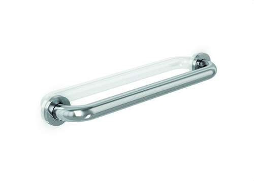 Straight Support Bar 400mm Polished Stainless Steel with reference GW11 02 04 02 from the brand GENWEC