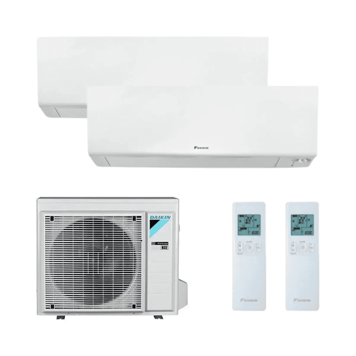 Klimatizace 2x1 s wifi Daikin Perfera 2,0 kW + 5,0 kW s referencí KITDAIPER2MXM50A2050 od značky DAIKIN