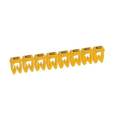 Štítek pro kabeláž CAB 3 - Písmeno U do 6mm2 s referencí 038380 od značky LEGRAND