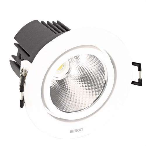 Adjustable Round LED Downlight 703.23 4000K SPOT White with reference 70323030-284 from the brand SIMON
