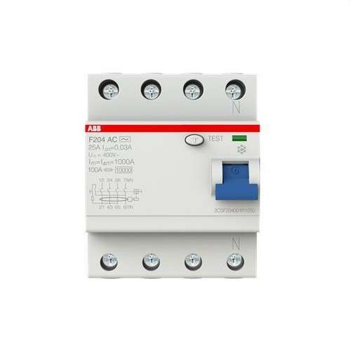Diferenciál 4P 25A Třída AC 30mA s referencí 2CSF204001R1250 od značky ABB