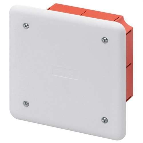 Krabice pro odbočení a připojení pro zapuštění 92x92x45mm s referencí GW48001 od značky GEWISS