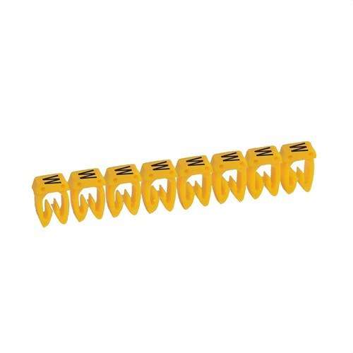 Štítek na kabeláž CAB 3 - Písmeno W do 1,5mm2 s referencí 038322 od značky LEGRAND
