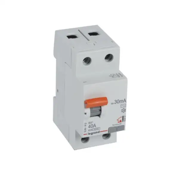 Proudový chránič RX³ - 2P - 230V~ - 30mA - 40A - Typ AC s referencí 402057 od značky LEGRAND