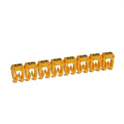 Štítek pro kabeláž CAB 3 - Písmeno S do 1,5mm2 s referencí 038318 od značky LEGRAND