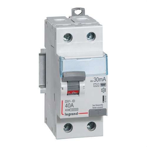 DX3 Diferenciál 2P 40A 30mA Třída HPI s referencí 411591 od značky LEGRAND