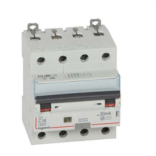 Diferenciální jistič DX3 4P 30mA C16 s referencí 411186 od značky LEGRAND
