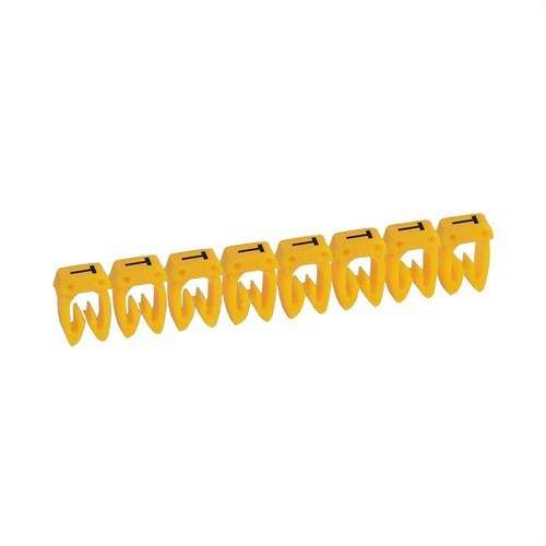 Štítek pro kabeláž CAB 3 - Písmeno T do 1,5 mm2 s referencí 038319 od značky LEGRAND