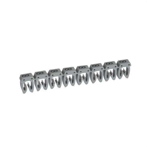 Štítek pro kabeláž CAB 3 - Číslo 8 až 1,5mm2 s referencí 038218 od značky LEGRAND