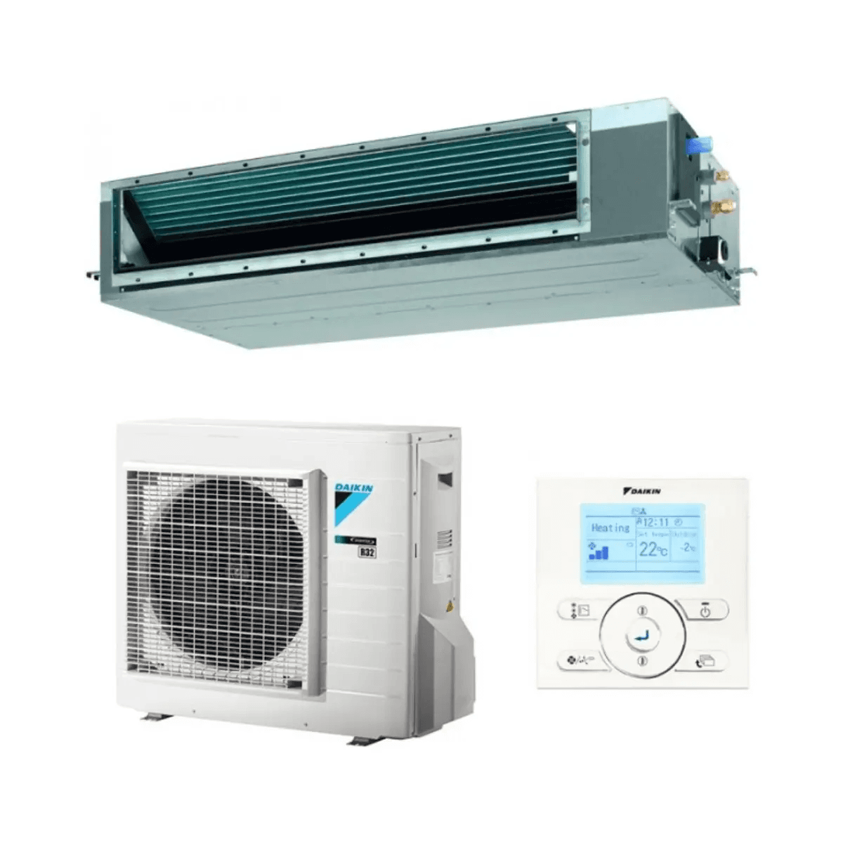 Klimatizace kanálová Daikin Sky Air Active ADEAS35A 3,4 kW 12000 BTU
