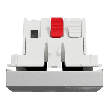 Dvojmodulový přepínač hliník New Unica Studio s referencí NU320130 od značky SCHNEIDER ELECTRIC