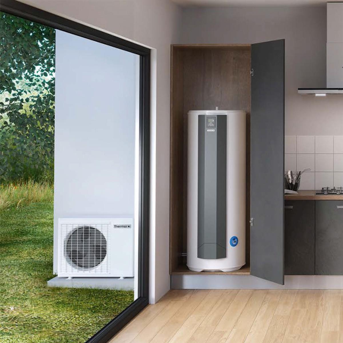 Tepelné čerpadlo pro TUV Thermor Aéromax Split 270 litrů s referencí 602120 od značky THERMOR