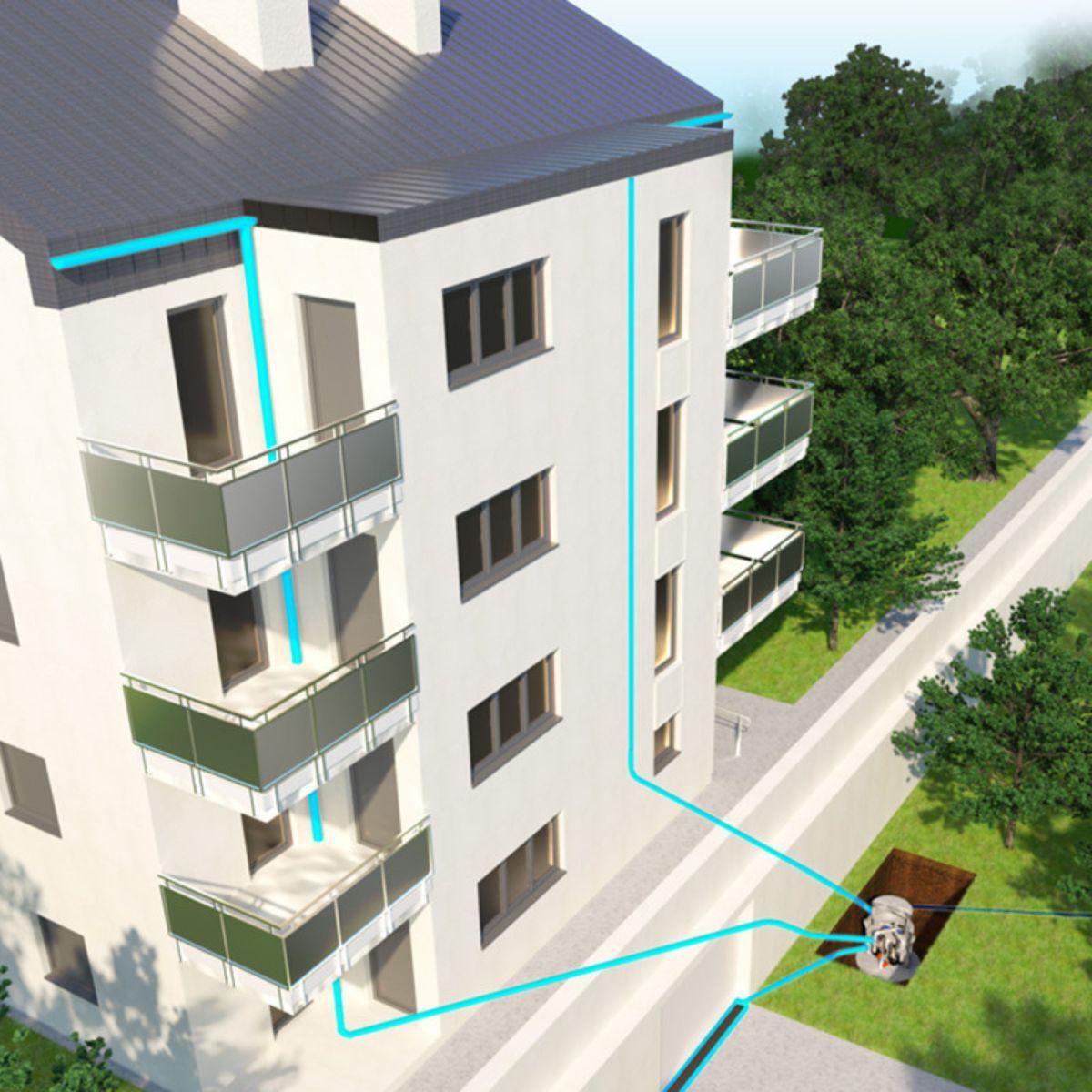 Čerpací stanice SFA SANIFOS 610 2 SLD 700 S s referencí 009FOS610BM2B od značky SFA SANITRIT