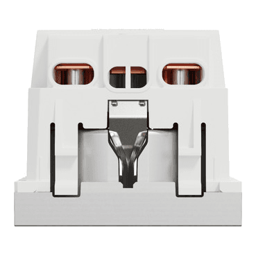 Základna zásuvky schuko hliník New Unica Studio s referencí NU303730 od značky SCHNEIDER ELECTRIC