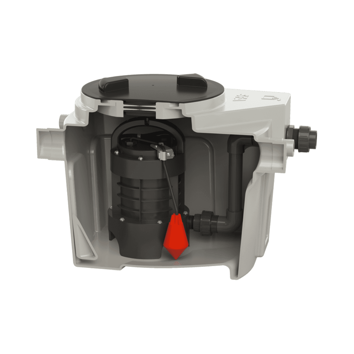 Čerpací stanice SFA Sanifos 110 - Verze s drtičem s referencí 009FOS110TM od značky SFA SANITRIT