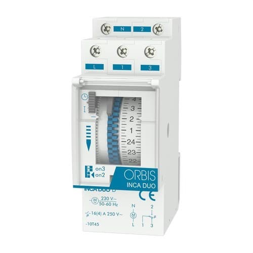 Analogový časový spínač INCA DUO D 230V s referencí OB330132 od značky ORBIS