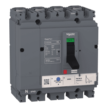 Jistič Easypact CVS250B TM250D 4P/4R s referencí LV525323 od značky SCHNEIDER ELECTRIC