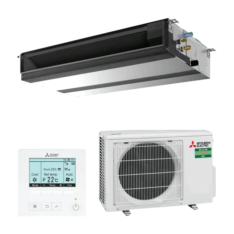 Klimatizace kanálová Mitsubishi Electric MGPEZ-35VJA 3,6 kW 12000 BTU s referencí MGPEZ-35VJA od značky MITSUBISHI