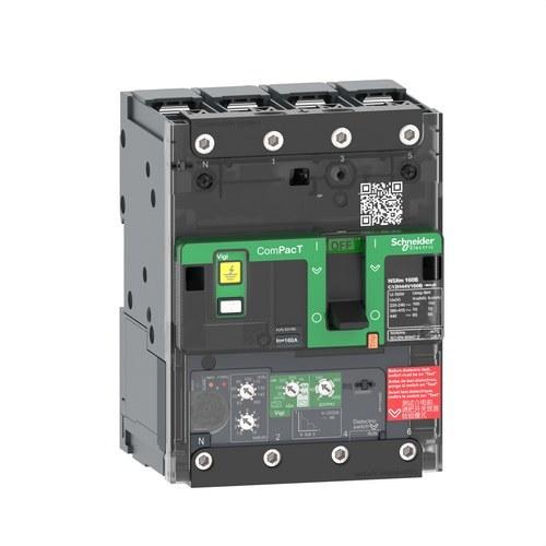 Automatický jistič ComPacT NSXm100N 50kA AC 4P 50A Micrologic 4.1 SBĚRNICE s referencí C11N44V050B od značky SCHNEIDER ELECTRIC