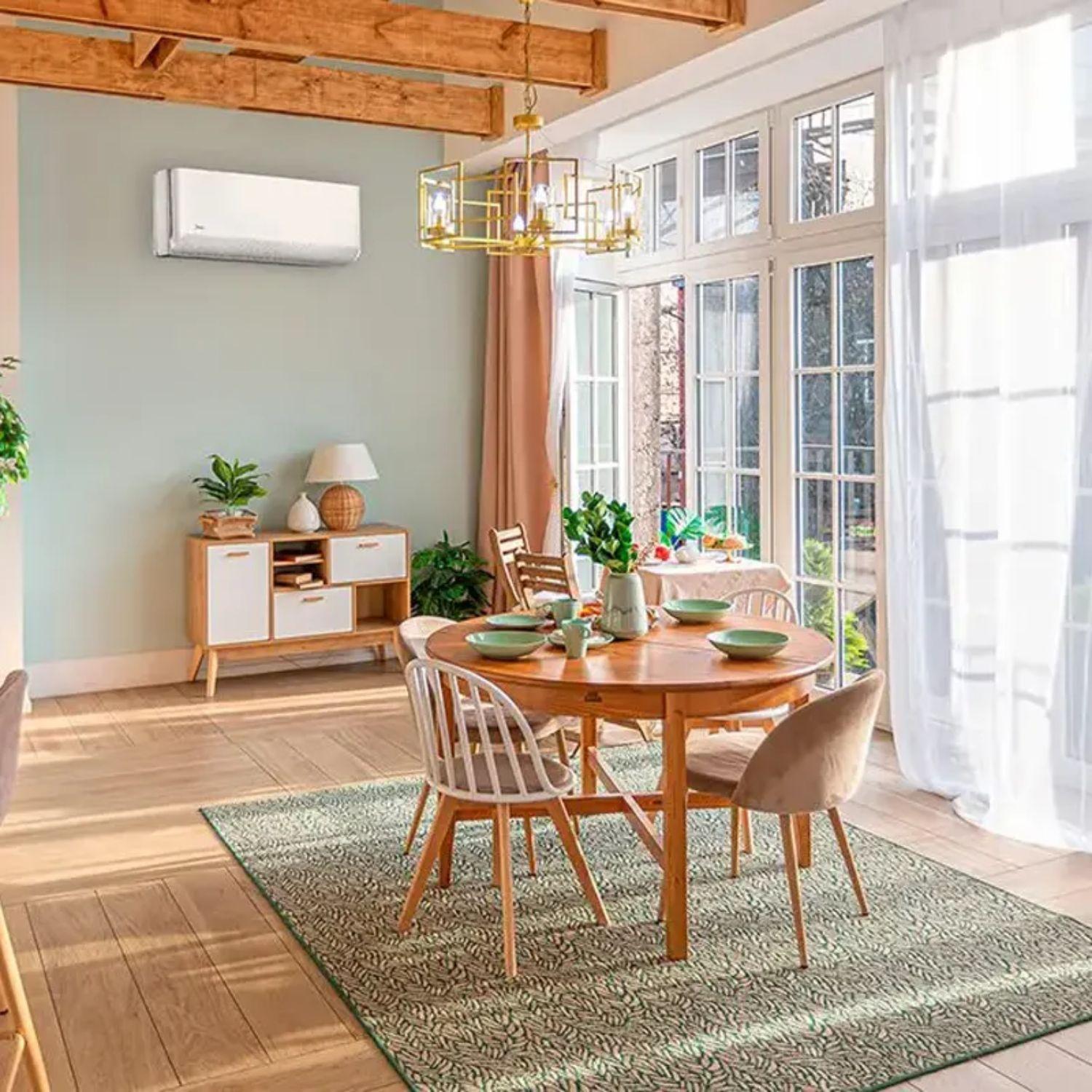 Klimatizace 3v1 s WiFi Midea Breezeless E 2,5 kW + 2,5 kW + 3,5 kW s referencí BREEZELESS09+09+12 od značky MIDEA