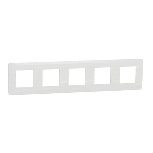 Rám pro 5 prvků New Unica Studio Polar s referencí NU201018 od značky SCHNEIDER ELECTRIC