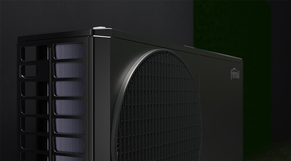 Monoblokové tepelné čerpadlo vzduch-voda R290 Ferroli OMNIA Life M 16 kW s ovladačem - Třífázové s referencí 4B4770189 od značky FERROLI