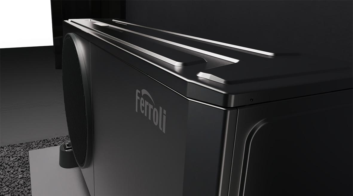 Aerothermal Heat Pump Monobloc R290 Ferroli OMNIA Life M 14 kW with Remote Control with reference 4B4770149 from the brand FERROLI