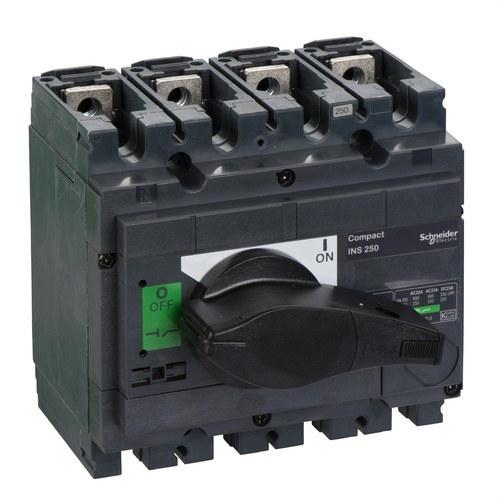 Automatický vypínač pod zatížením INS250 4P s referencí 31107 od značky SCHNEIDER ELECTRIC