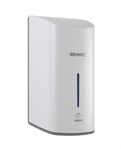 Automatický dávkovač dezinfekce na ruce ve spreji, bílý ABS s referencí GW04 15 01 00 od značky GENWEC