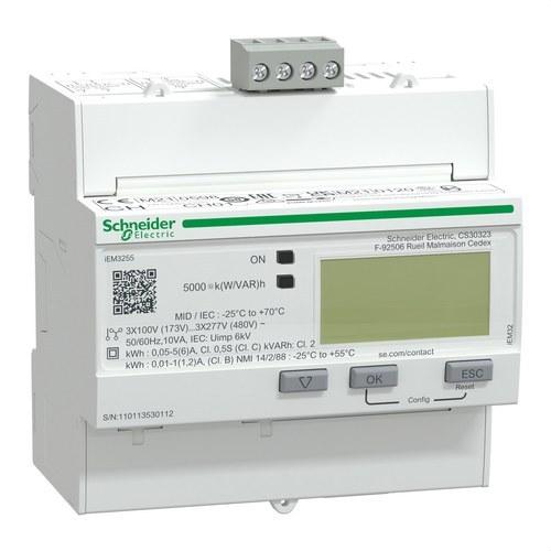 Měřič energie iem3255 x/5a c.0,5s modbus MID s referencí A9MEM3255 od značky SCHNEIDER ELECTRIC