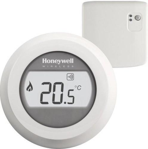 Sada skládající se z digitálního termostatu Honeywell T87 + přijímače BDR91 s referencí Y87RF2058 od značky RESIDEO