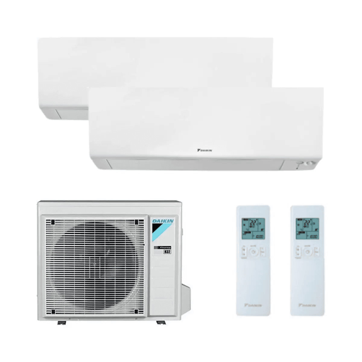 Klimatizace 2x1 s wifi Daikin Perfera 2,0 kW + 5,0 kW s referencí KITDAIPER2MXM50A2050 od značky DAIKIN