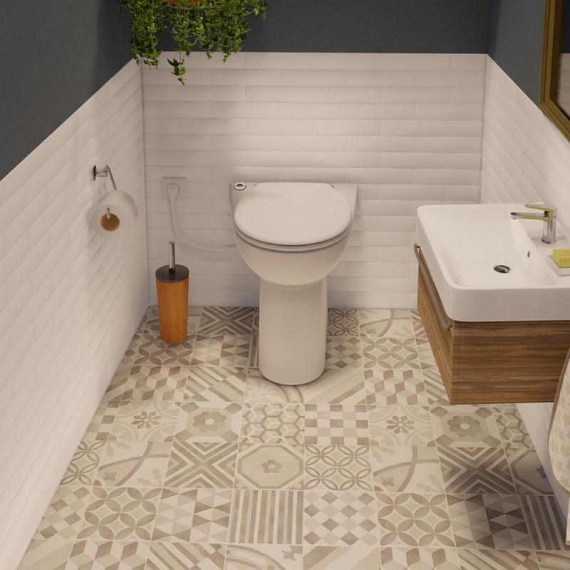 Toaleta s drtičem SFA SANICOMPACT C43 s referencí 0100804 od značky SFA SANITRIT