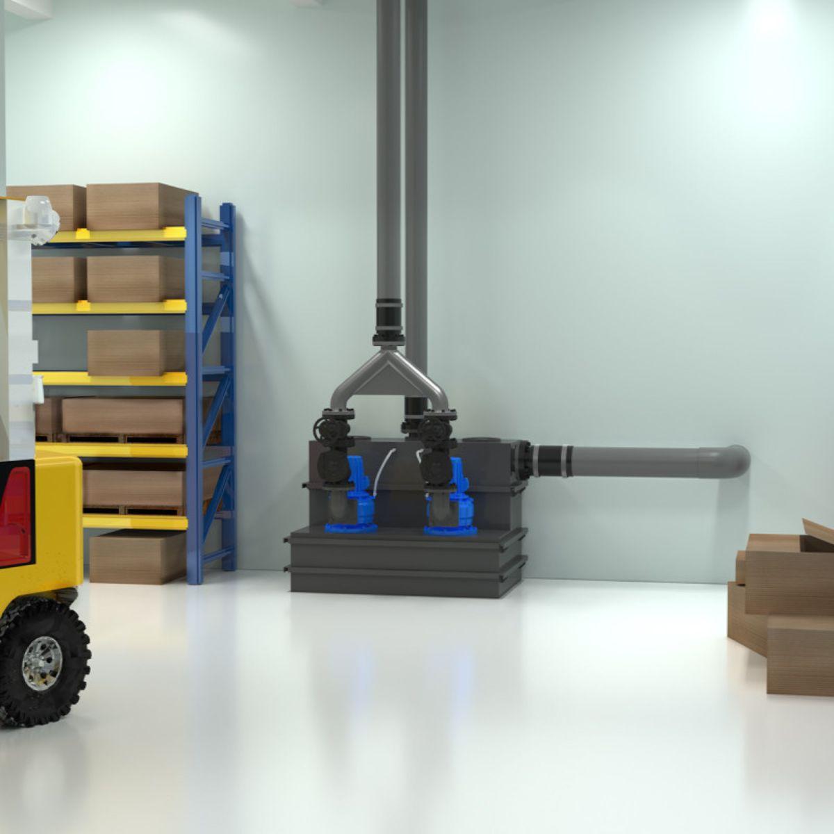 Trojfázová čerpací stanice SFA Sanicubic 2 SC3.0 T s referencí 04CUB2SC30T od značky SFA SANITRIT