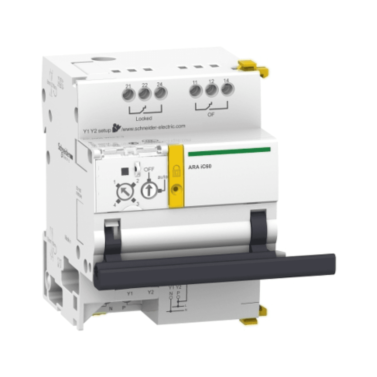 Schneider Automatic Recloser ARA aux. iC60 1-2P with reference A9C70132 from the brand SCHNEIDER ELECTRIC