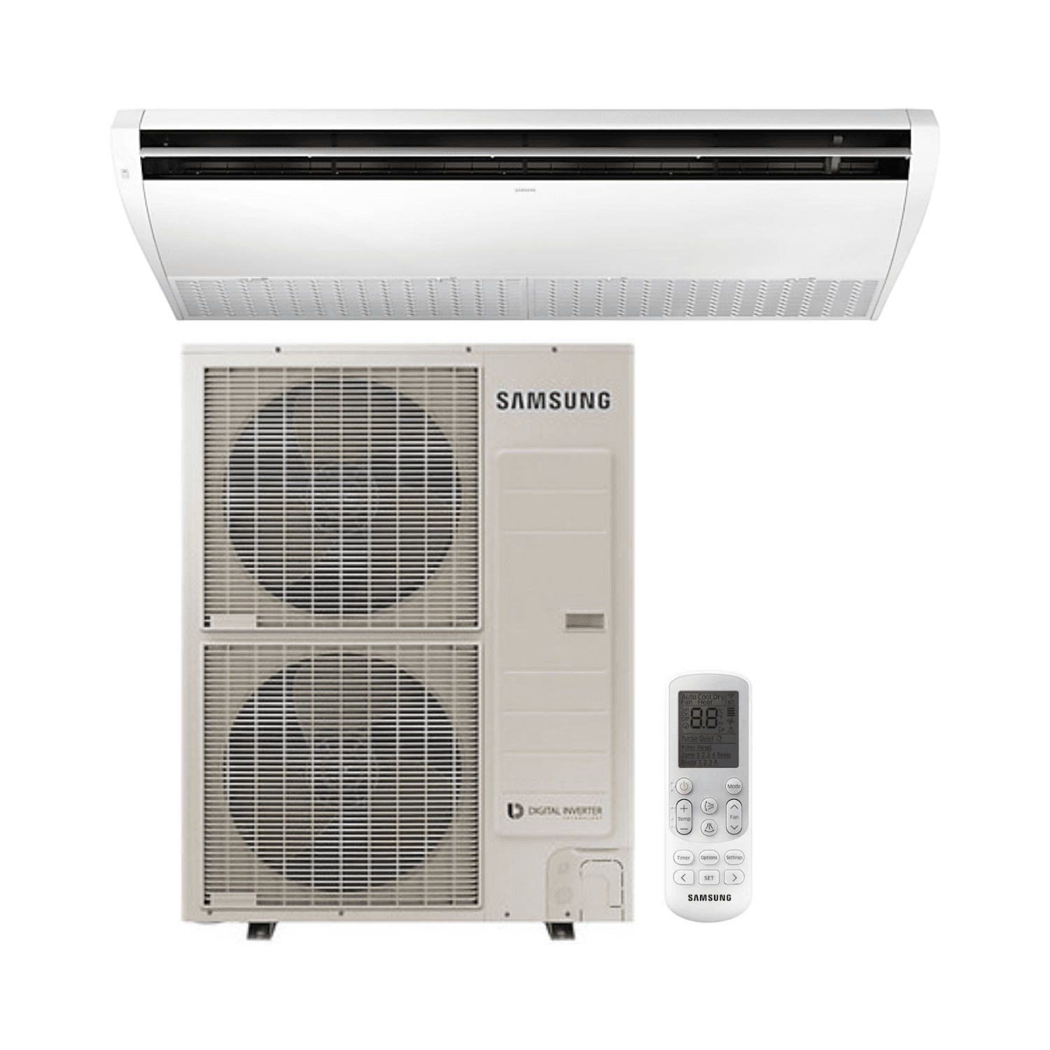 Stropní klimatizace Samsung 14 kW 48000 BTU – Třífázová s referencí F-CEILTF140R od značky SAMSUNG