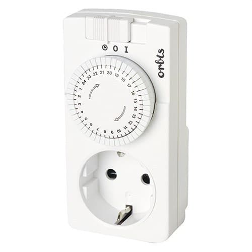 Programovatelný zásuvkový časovač D T-15 DENNÍ S/RSVA.230V 3500W ESF.30 MN s referencí OB162232 od značky ORBIS