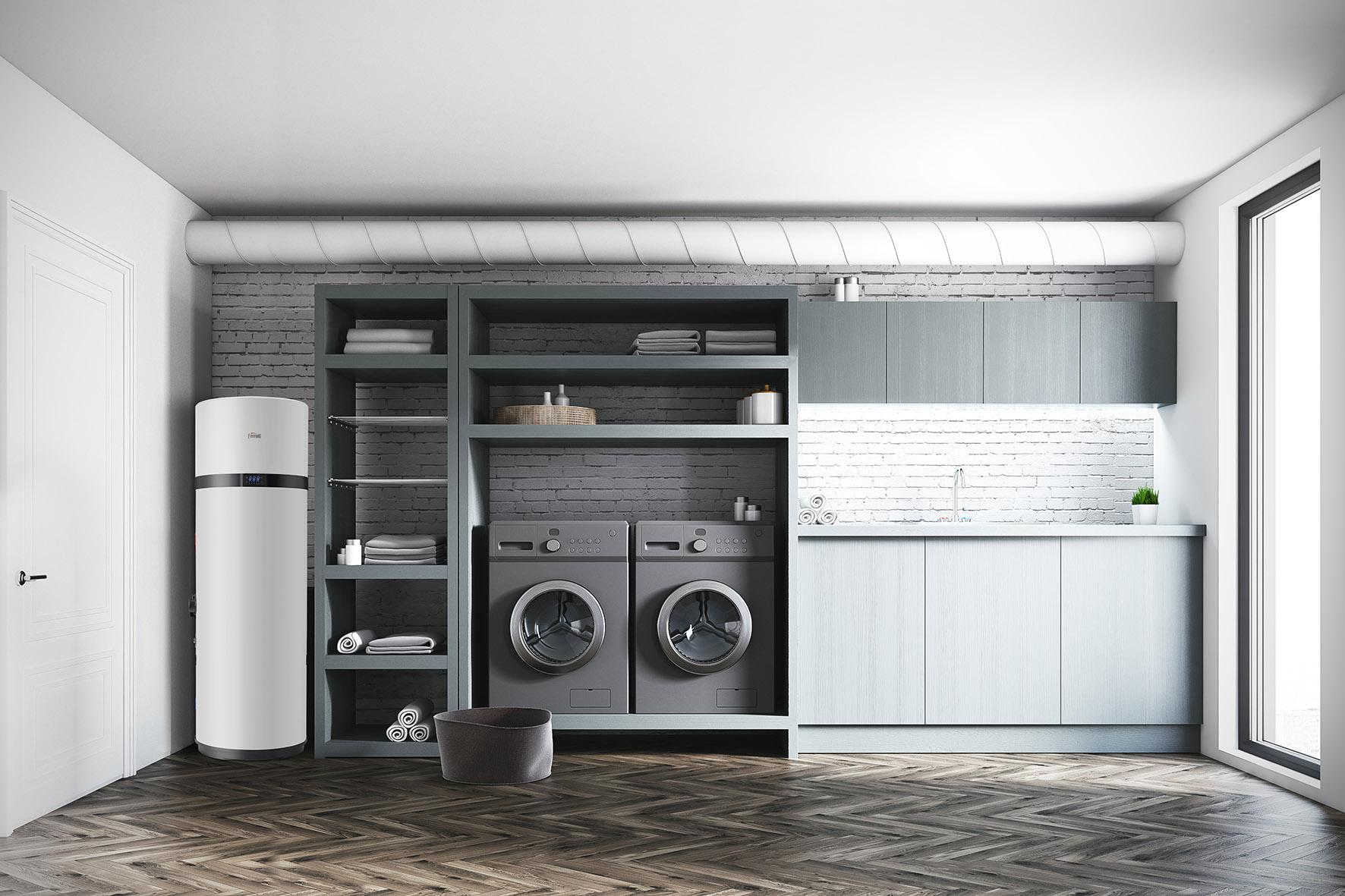 Tepelné čerpadlo pro TUV s wifi Ferroli EGEA TECH LT 200 litrů s referencí 2CP0024F od značky FERROLI